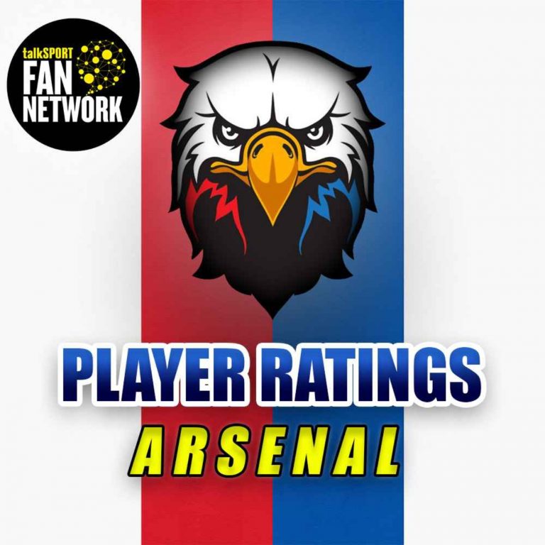 Player Ratings: Arsenal 1 (8) – (7) 1 Crystal Palace