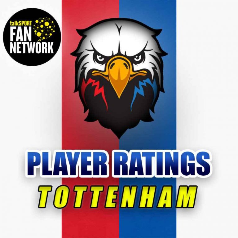 Player Ratings: Crystal Palace 0 – 1 Tottenham Hotspur